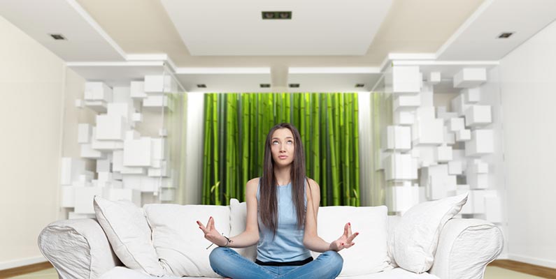 Relaksirajuće djelovanje Zen interijera